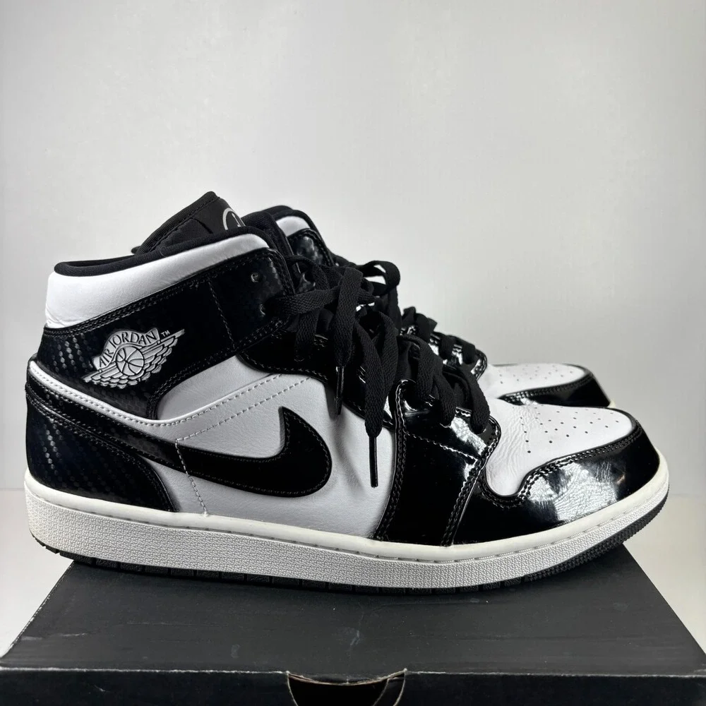 Nike Air Jordan 1 Mid SE ASW All Star Weekend Men's US 13 Black/White DD1649-001